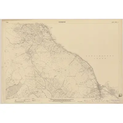 1939 Map of Louth - Sheet 5, 1950 Print