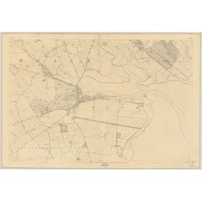 1835 Map of Louth - Sheet 7, 1837 Print