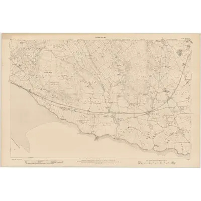 1908 Map of Louth - Sheet 8, 1911 Print