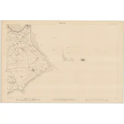 1907 Map of Louth - Sheet 9 & 9A, 1911 Print