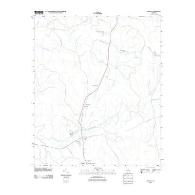 2011 Map of Louvale, 2011 Print