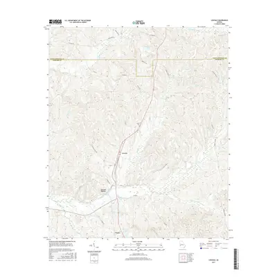 2017 Map of Louvale, 2017 Print