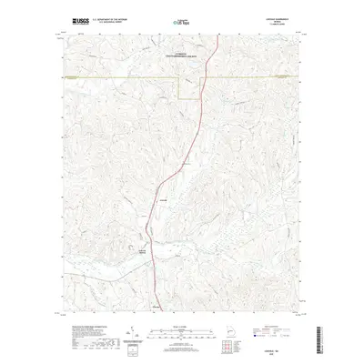 2020 Map of Louvale, 2020 Print