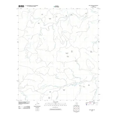 2010 Map of Love Creek, 2010 Print
