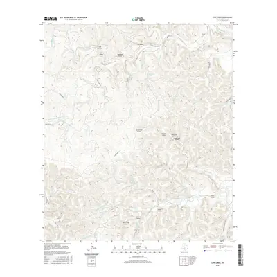 2016 Map of Love Creek, 2016 Print