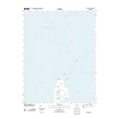 2011 Map of Love Point, 2011 Print