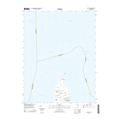 2014 Map of Love Point, 2014 Print