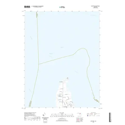 2019 Map of Love Point, 2019 Print
