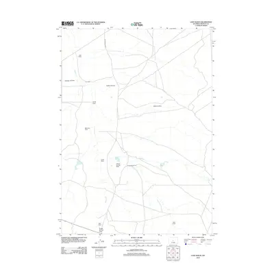 2012 Map of Love Ranch, 2012 Print