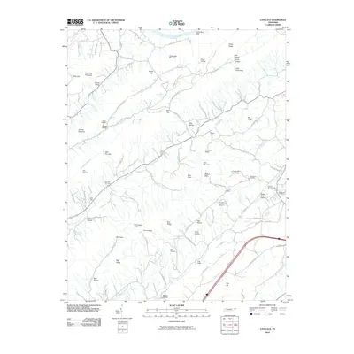 2010 Map of Lovelace, 2010 Print