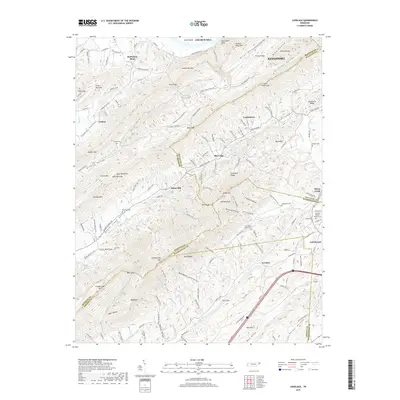 2019 Map of Lovelace, 2019 Print