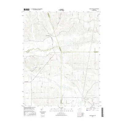 2016 Map of Lovelaceville, 2016 Print