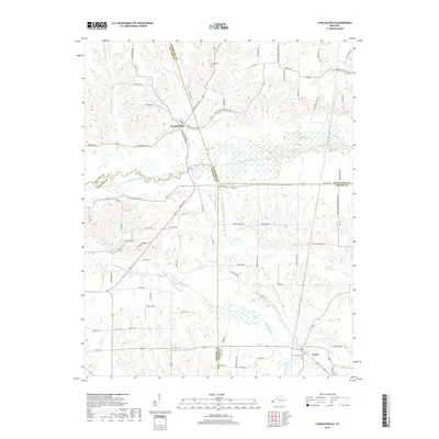 2019 Map of Lovelaceville, 2019 Print