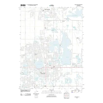 2010 Map of Loveland, 2010 Print