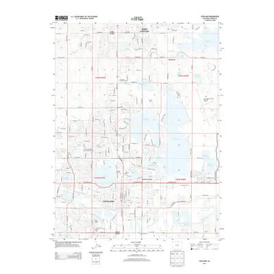 2013 Map of Loveland, 2013 Print