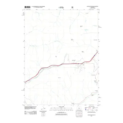 2011 Map of Loveland Pass, 2011 Print