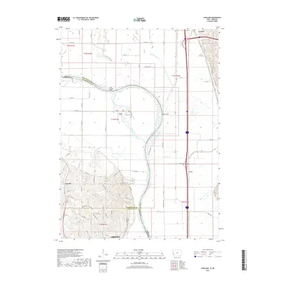 2018 Map of Loveland, 2018 Print