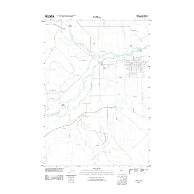 2012 Map of Lovell, 2012 Print