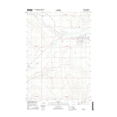 2015 Map of Lovell, 2015 Print
