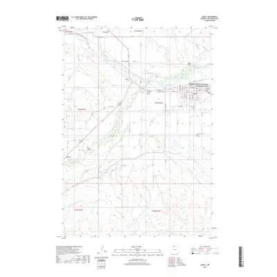 2017 Map of Lovell, 2017 Print