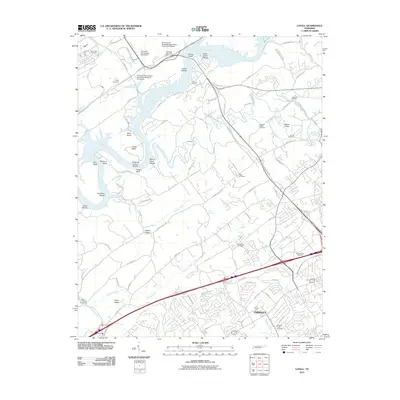 2010 Map of Lovell, 2010 Print