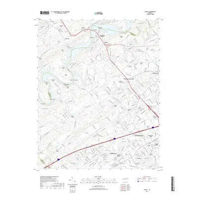 2019 Map of Lovell, 2019 Print