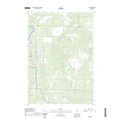 2023 Map of Lovells, 2023 Print