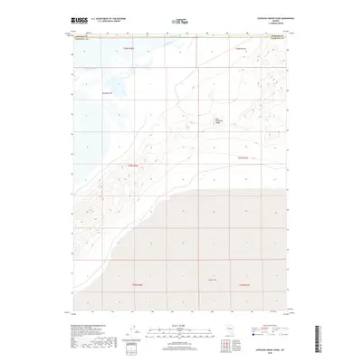 2018 Map of Lovelock Indian Caves, 2018 Print