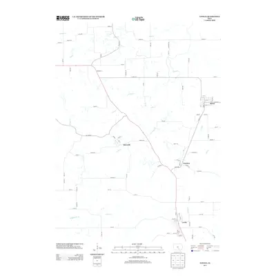 2013 Map of Lovilia, 2013 Print