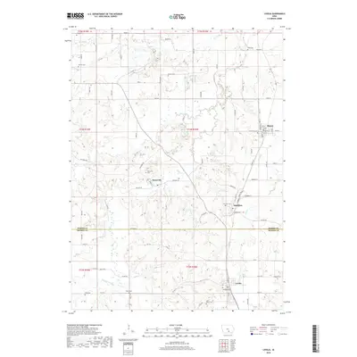 2018 Map of Lovilia, 2018 Print