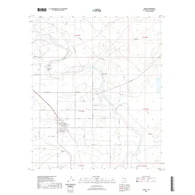 2020 Map of Loving, 2020 Print