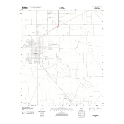2010 Map of Lovington, 2010 Print