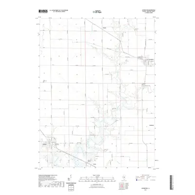 2021 Map of Lovington, 2021 Print