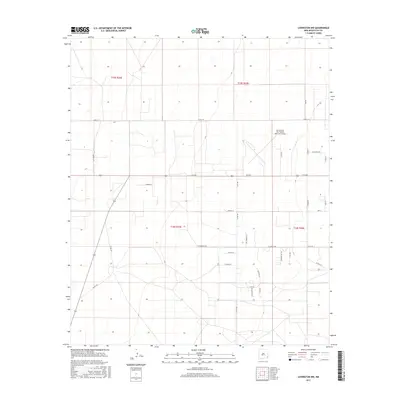 2017 Map of Lovington NW, 2017 Print