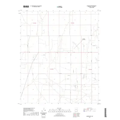 2020 Map of Lovington NW, 2020 Print