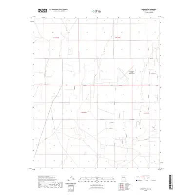2023 Map of Lovington NW, 2023 Print