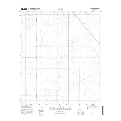2017 Map of Lovington SE, 2017 Print