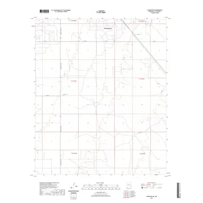 2020 Map of Lovington SE, 2020 Print
