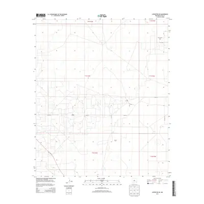 2013 Map of Lovington SW, 2013 Print
