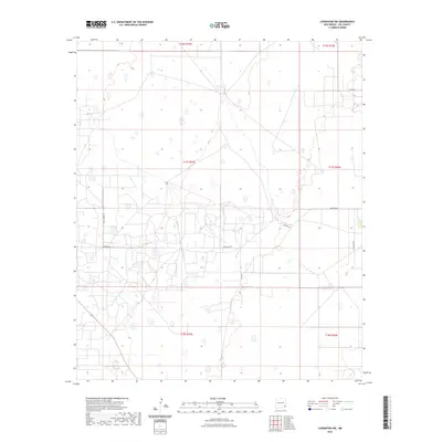 2023 Map of Lovington SW, 2023 Print