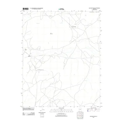 2011 Map of Low Mountain, 2011 Print