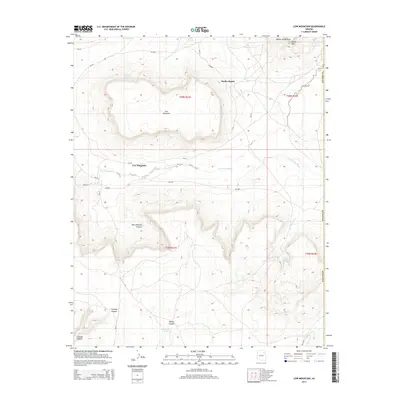 2014 Map of Low Mountain, 2014 Print