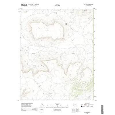 2026 Map of Low Mountain, 2026 Print