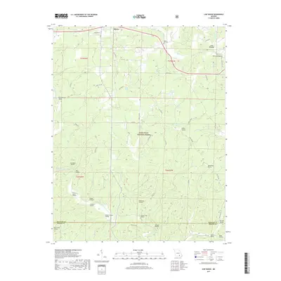2017 Map of Low Wassie, 2017 Print
