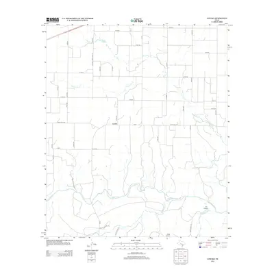 2012 Map of Lowake, 2012 Print