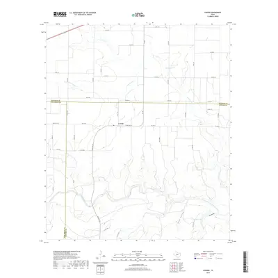 2019 Map of Lowake, 2019 Print