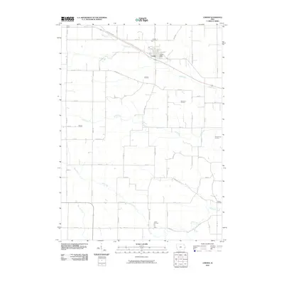 2010 Map of Lowden, 2010 Print