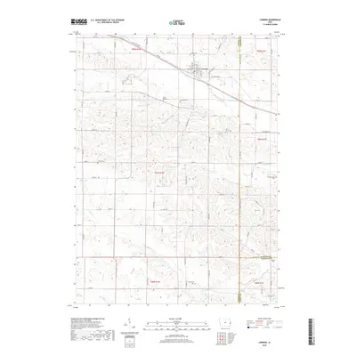 2018 Map of Lowden, 2018 Print