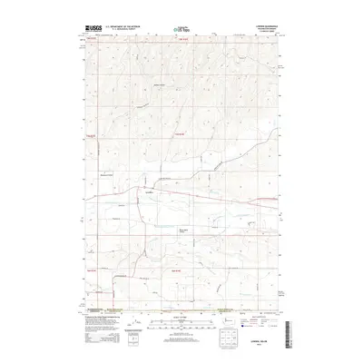 2013 Map of Lowden, 2013 Print