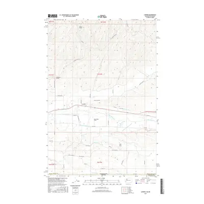 2017 Map of Lowden, 2017 Print